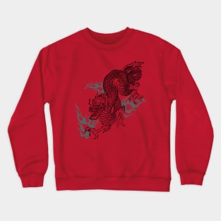 Dragon Fire Crewneck Sweatshirt